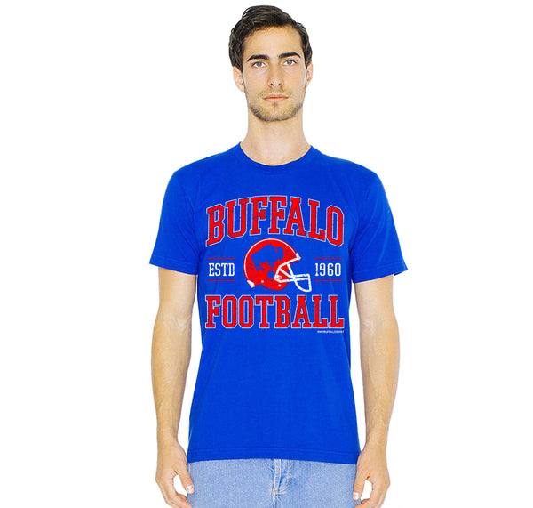 Buffalo Football Blue Crewneck Sweatshirt Buffalo Bills 