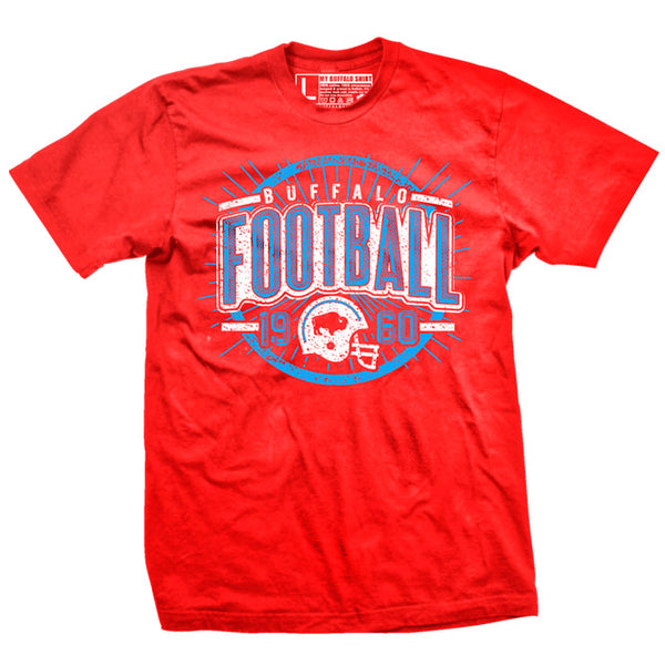 Buffalo Football 1960 Greyscale Tee