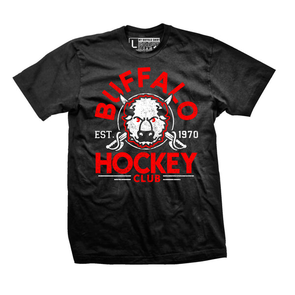 Buffalo Hockey Tee Large